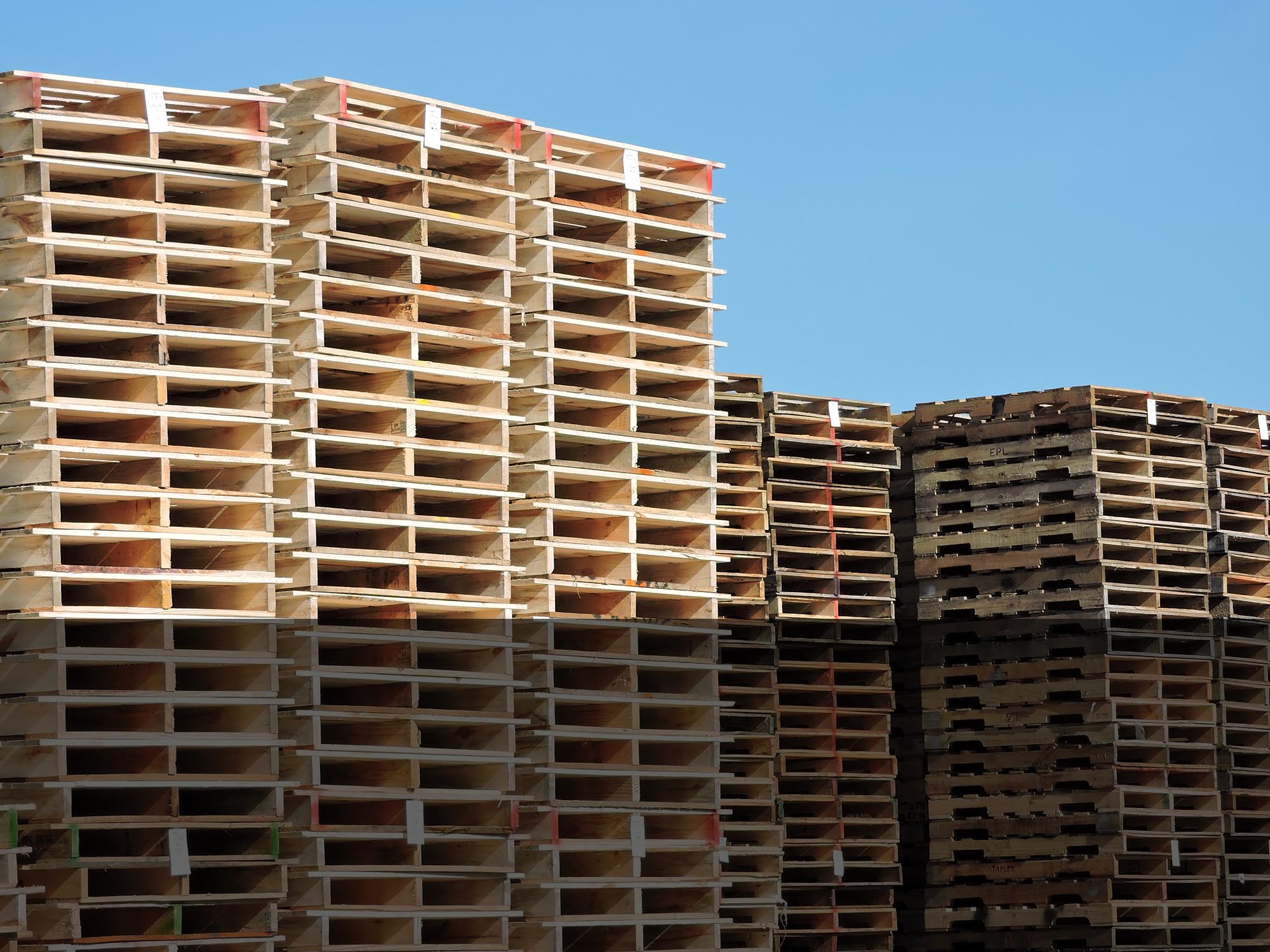 Recycled, New and Customized Wooden Pallets, Boxes Manufactures